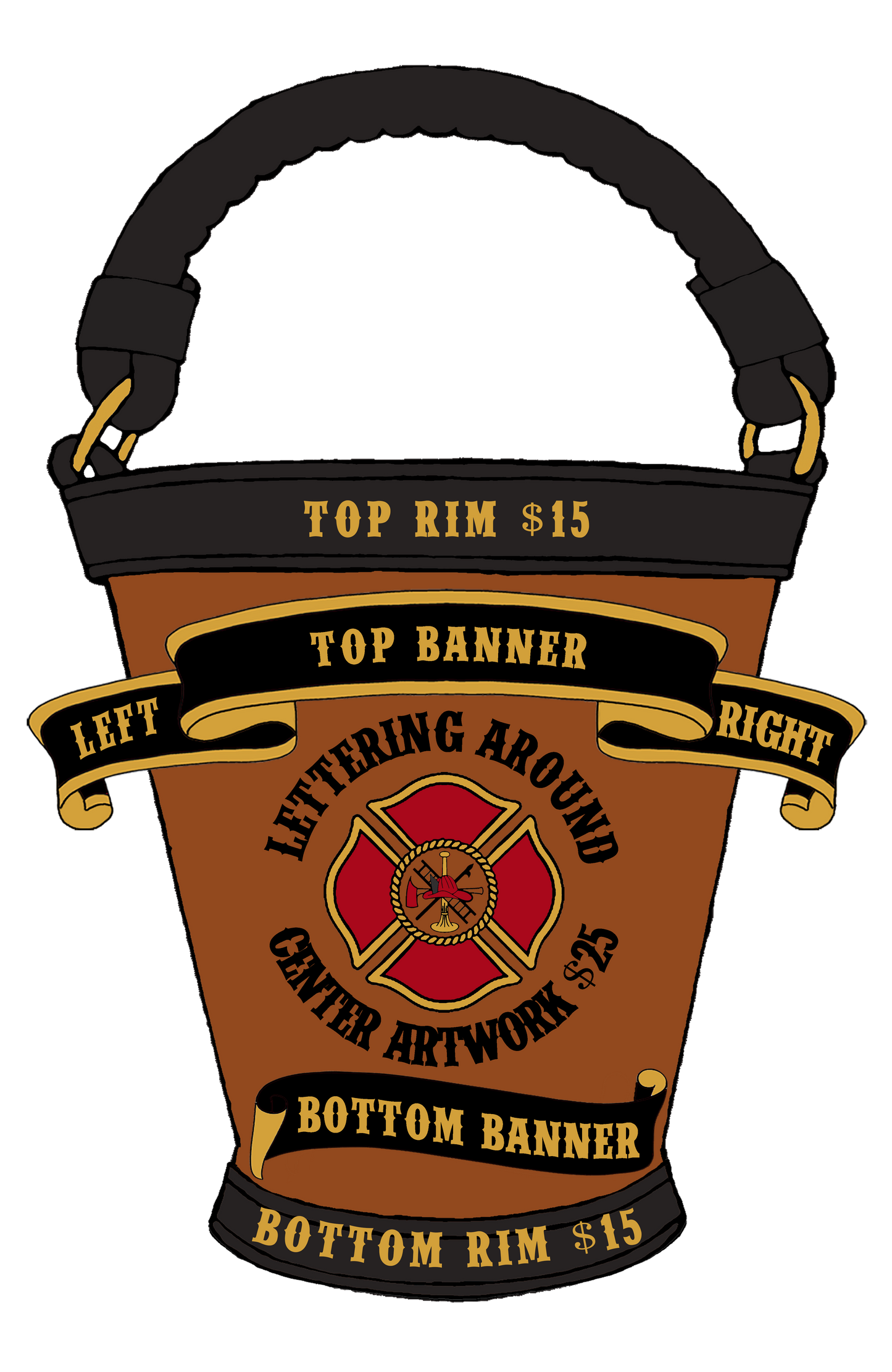 Heritage Leather Fire Bucket