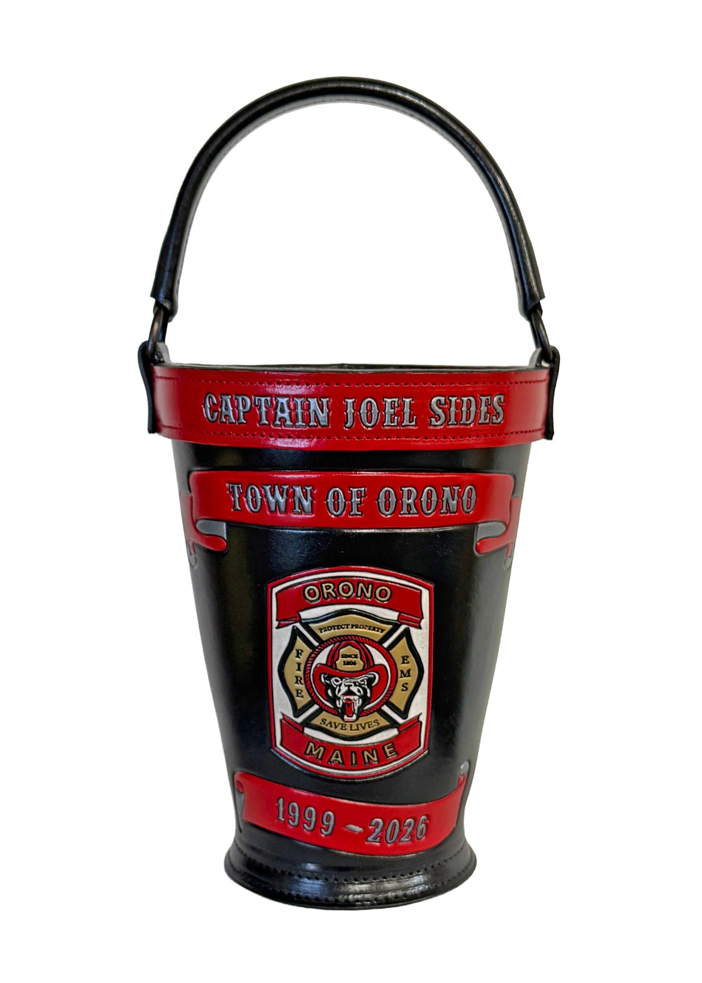 Heirloom Leather Fire Bucket