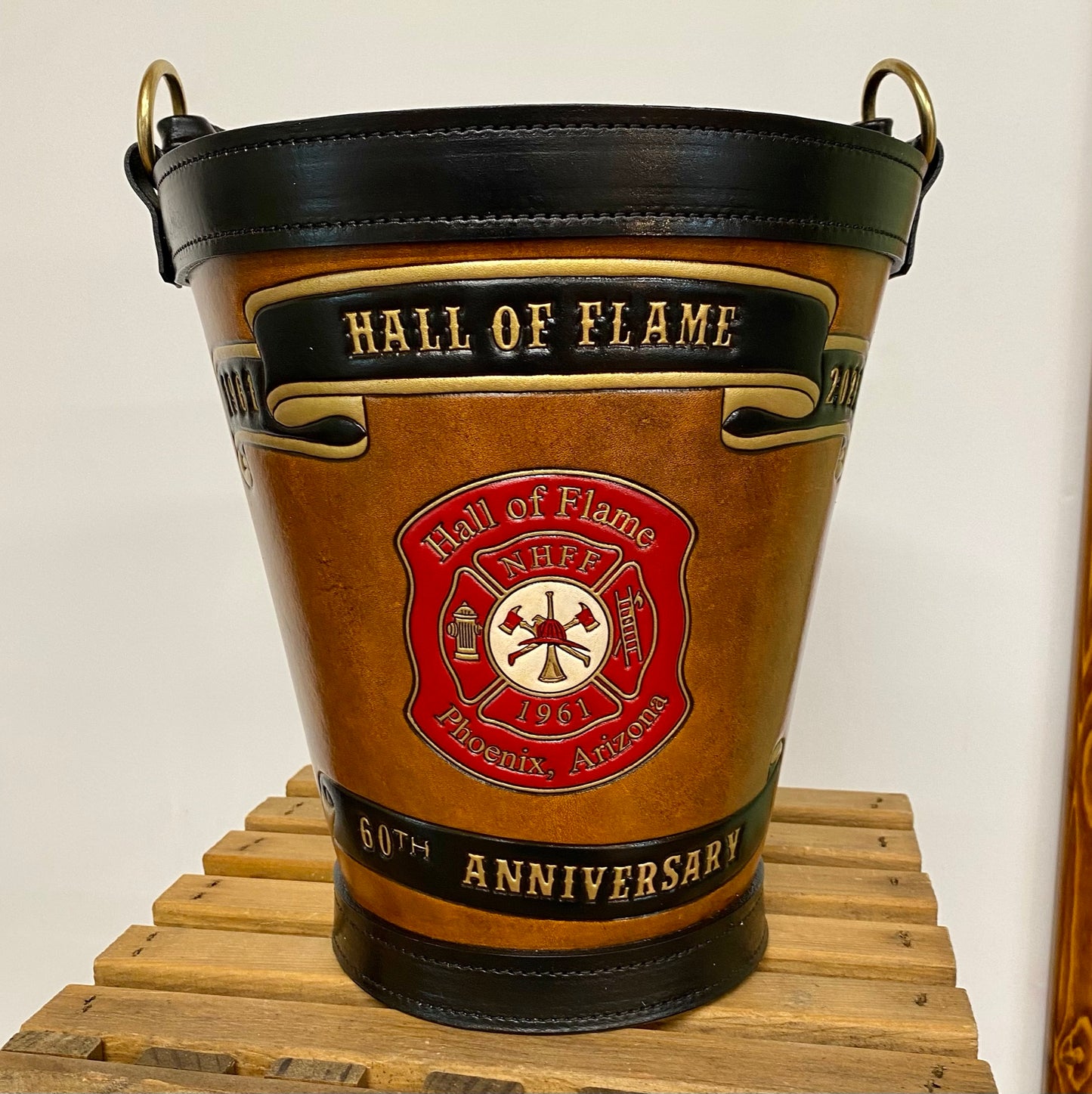 Heritage Leather Fire Bucket