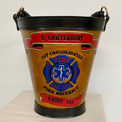 Heritage Leather Fire Bucket