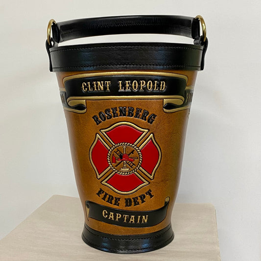 Legacy Leather Fire Buckets