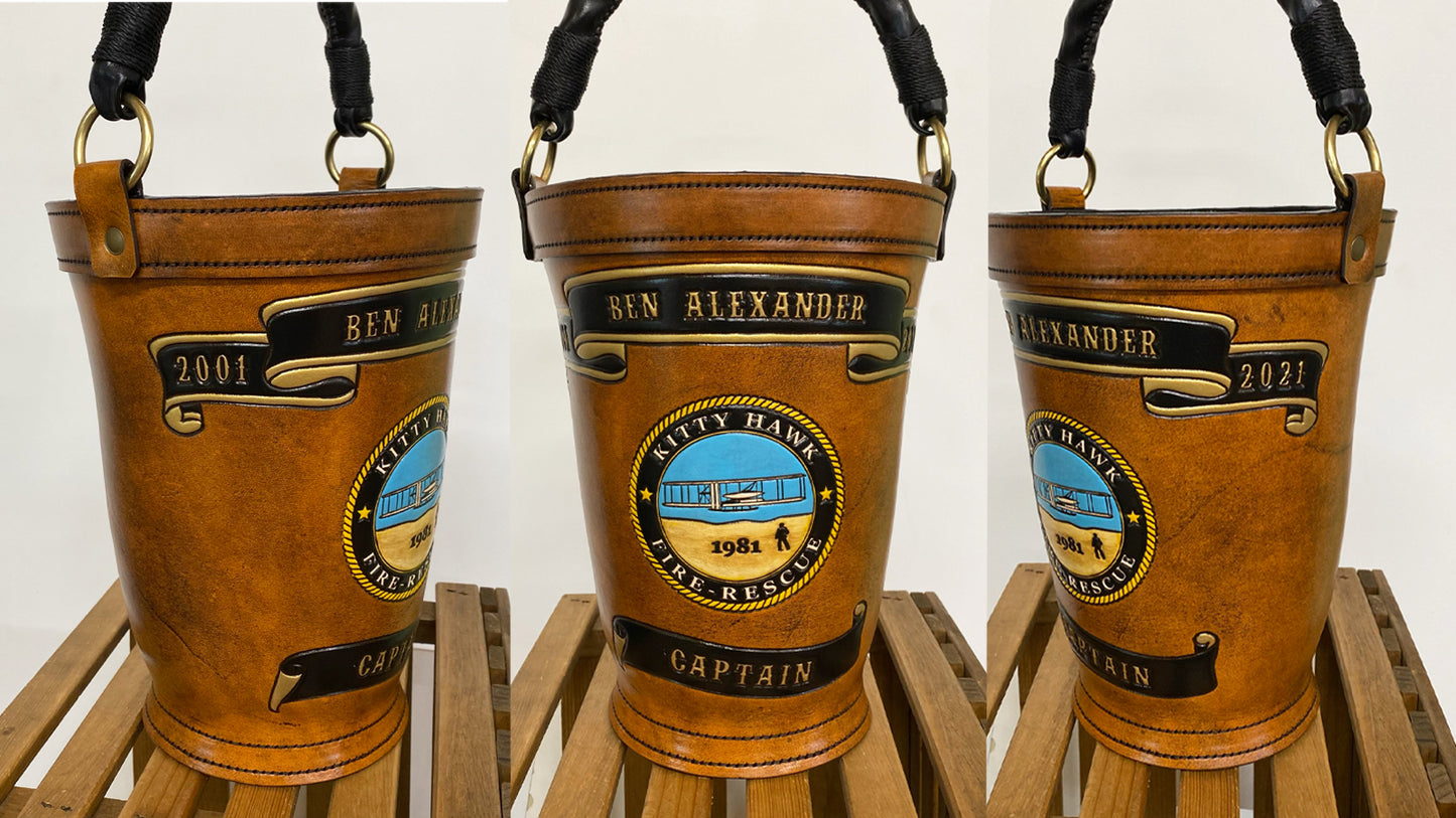 Legacy Leather Fire Buckets