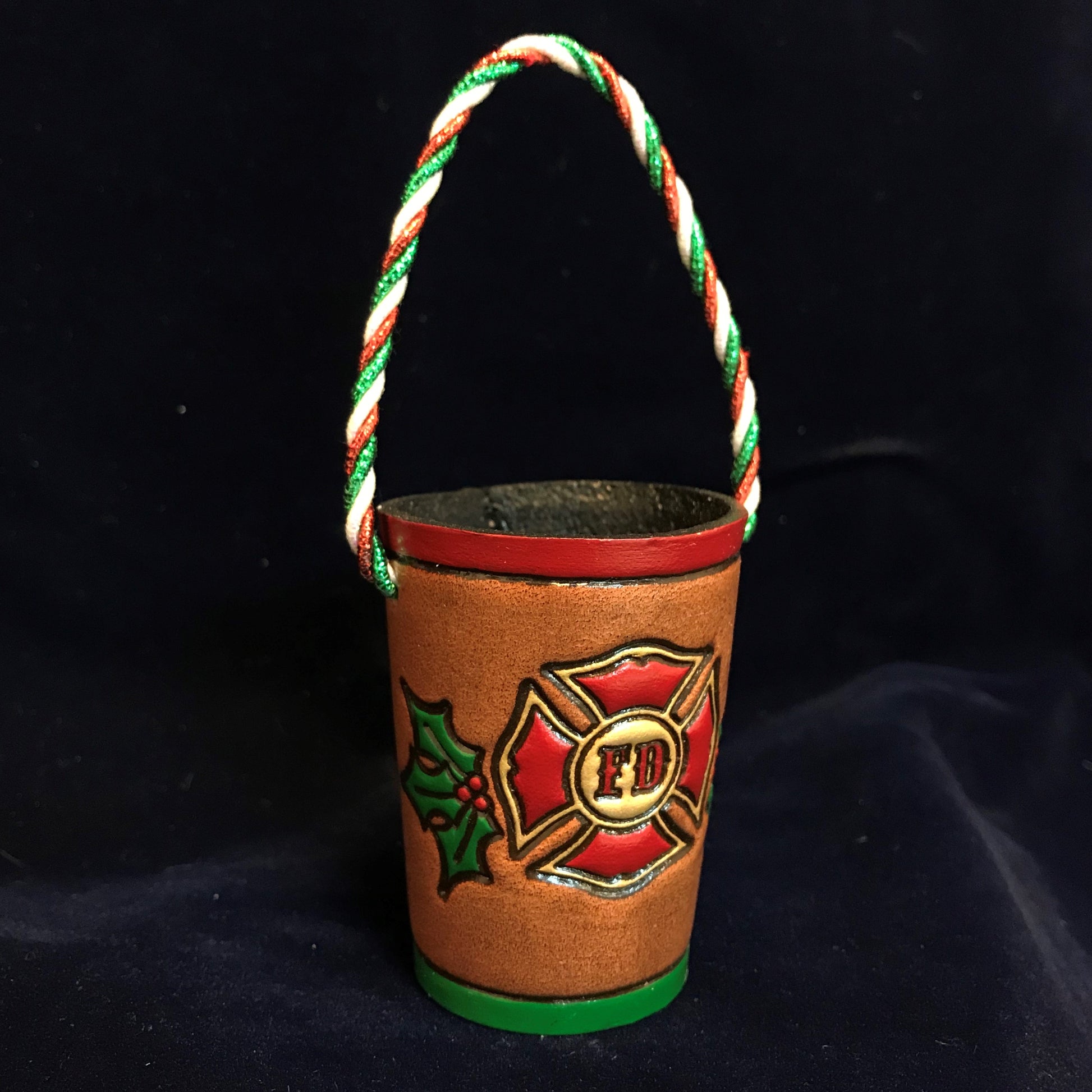 Christmas Bucket Maltese Cross