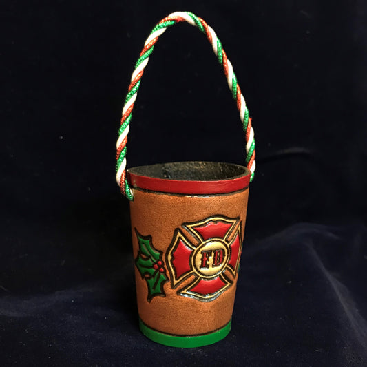 Christmas Bucket Maltese Cross