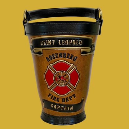 Legacy Fire Bucket with Maltese Cross