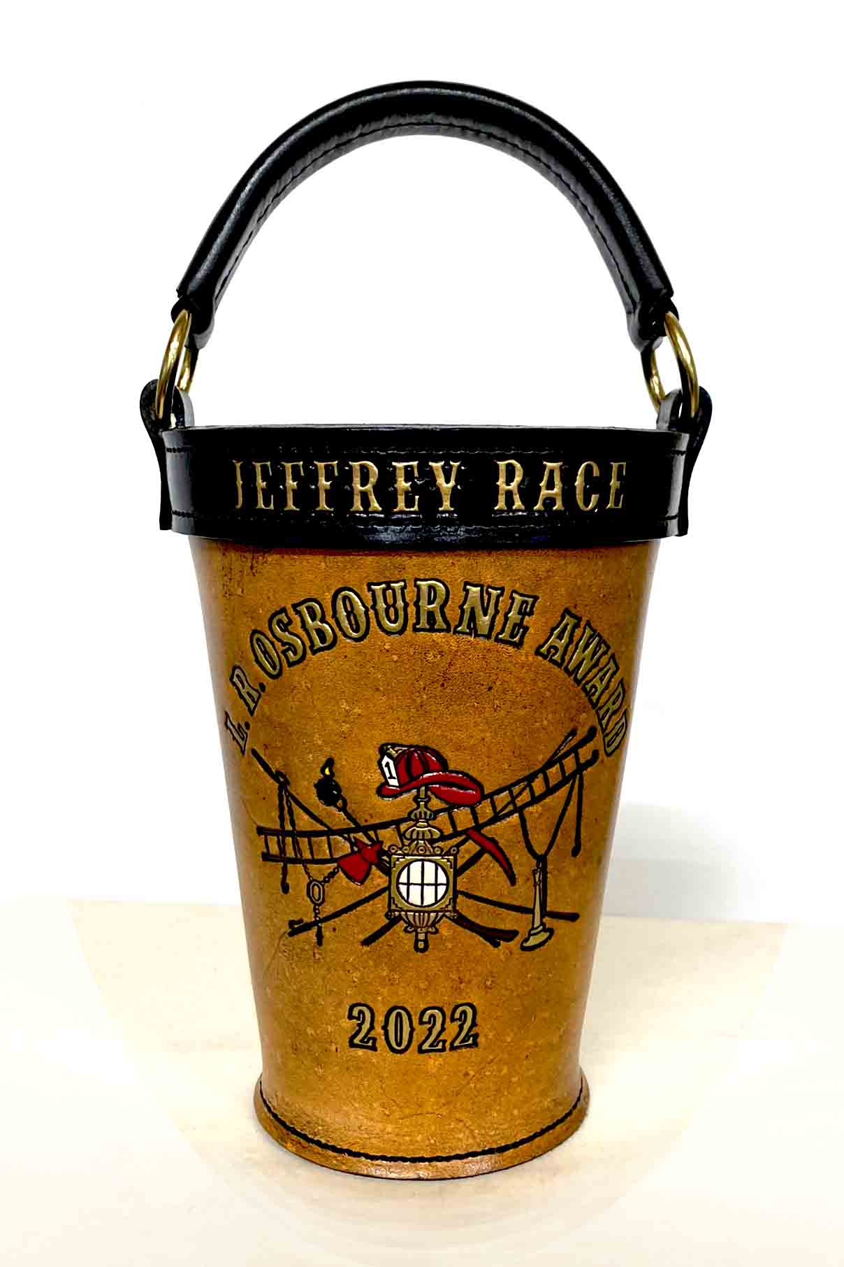 Trophy Leather Fire Buckets