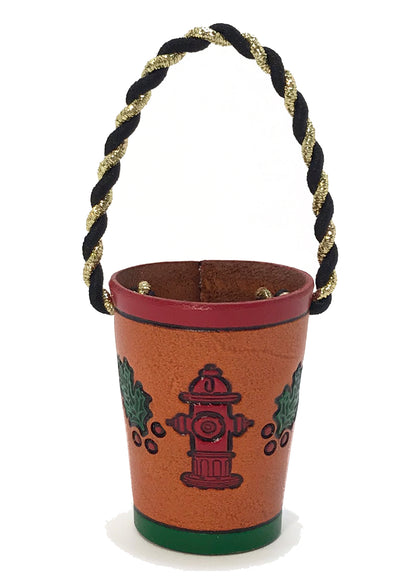 Fire Bucket Christmas Ornament