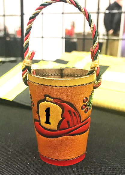 Fire Bucket Christmas Ornament