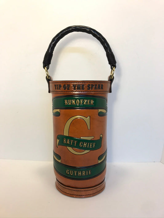 Traditions Fire Bucket with Large Ribbon Banners