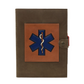 Brown Leather Notebook with Star of Life