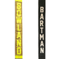 Bunker Gear Radio Strap with Lettering