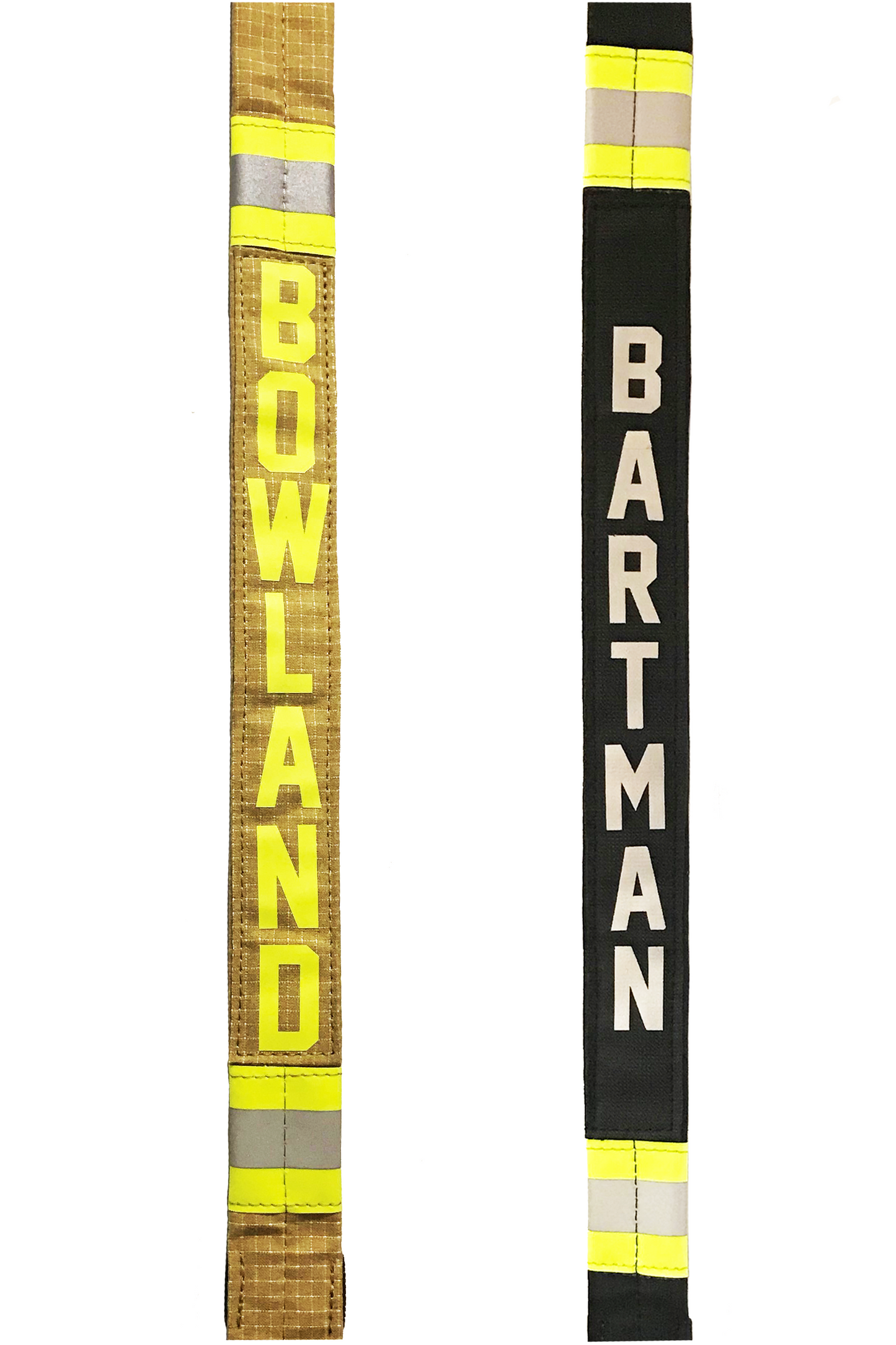 Bunker Gear Radio Strap with Lettering