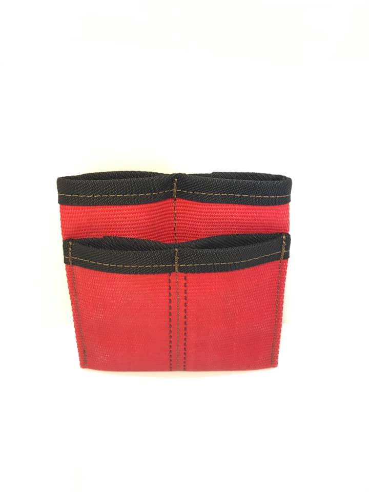 Red Fire Hose Tool Pouch